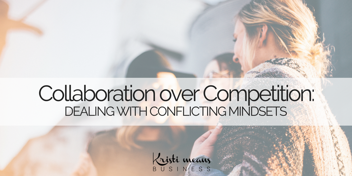 Collaboration over competition